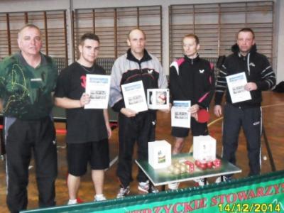Ryszard Kulak zwyciezcą turnieju Świątecznego